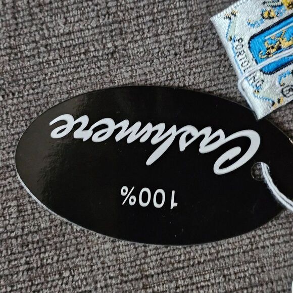 Portolano Women's Red 100% Cashmere Scarves 14 x 75 - Picture 12 of 13